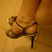 Madame Christiane en talons hauts perforants / Lady Christiane in piercing heels
