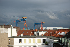 Über den Dächern von Kiel