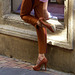 Jeune Française en talons hauts / Young French Lady in high heels - 10 juillet 2012