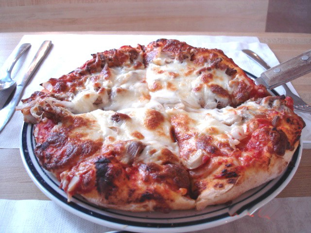 Pizza à l'orignal / Newfoundland moose pizza