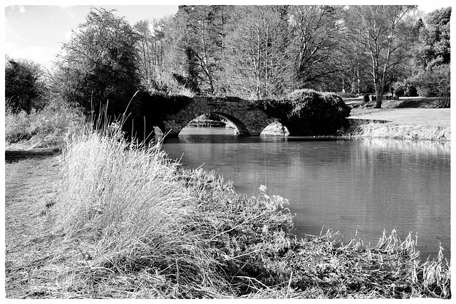 Waverley Abbey bridge X-M1 2