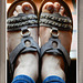 Lady Christine / Dame Christine - New sandals /  Nouvelles sandales - 4 mai 2012