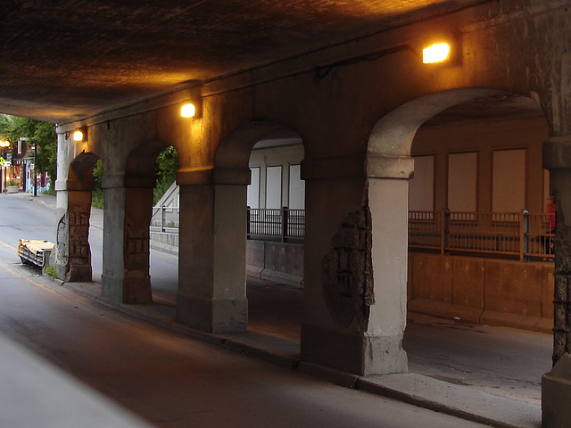 Passage sousterrain / Underground transition - 4 juillet 2009.