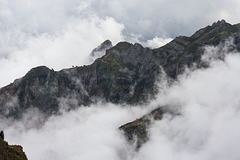Sharp Ridge and Soft Clouds