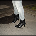 Sweet Danish young Lady in high-heeled leather boots / Jeune Dame Danoise en bottes de cuir à talons hauts  - 6 novembre 2007
