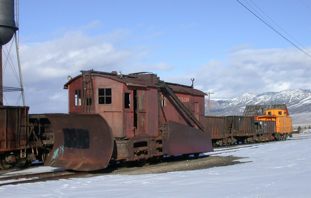 Nevada Northern Railroad Snowplow
