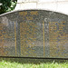 Plako de la monumento al la mortintoj en Les Sables d'Olonne