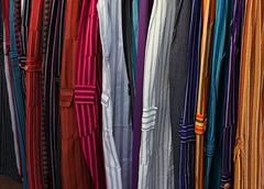 Trousers, rack of