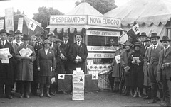 Esperanto-stando en la Praga foiro en 1922