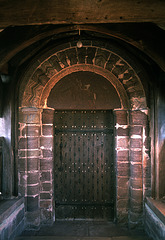 3459 Moccas church: doorway