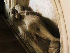 stansted mountfitchet essex c14 tomb knight effigy c.1300