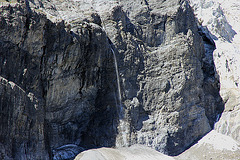 Wasserfall im Gletschergebiet