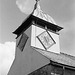 Church clock tower at Croft Castle
