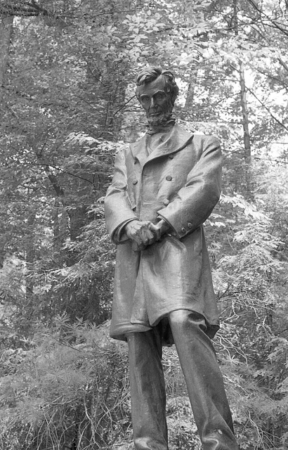 Lincoln statue at Chesterwood