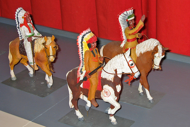 Shelburne Museum – Circus Parade, Sioux Warriors-1