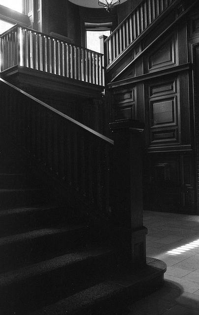 Stairway, Great Barrington's Searles Castle