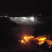 Night falling stream / Chutes éclairées de soir - 7 juillet 2012.