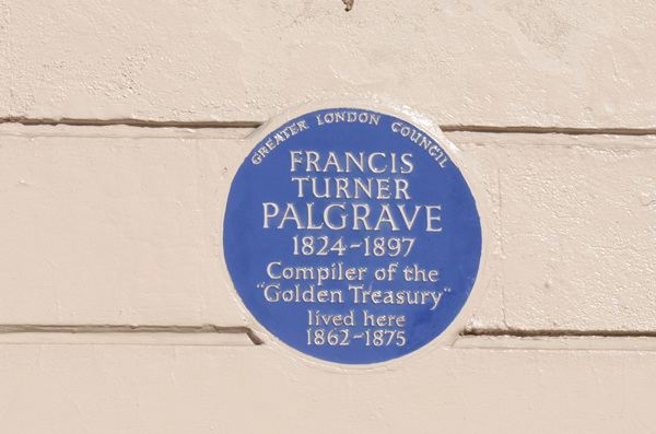 Palgrave blue plaque