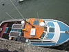 One of the boats moored at Appledore