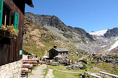 Ziel Weißkugelhütte 2544 m erreicht
