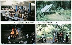 Cuffley Camp, Hertfordshire. Postcard