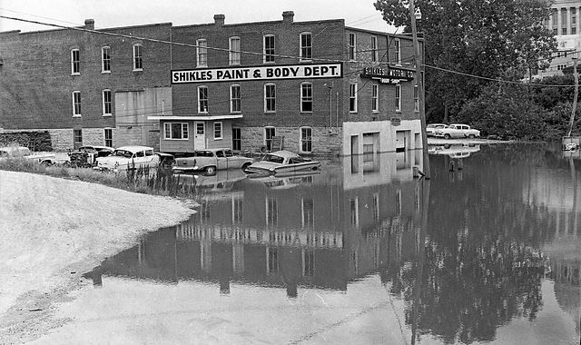 Flood, Jefferson City, Missouri, 1967