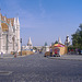 Budapest: sur la Burg-monto : Matias-templo kaj la Fiŝista Bastiono