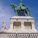 Budapest: statuo de Stefano la 1-a sur la Burg-monto