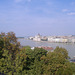 Budapest: panoramo kun la rivero Danubo