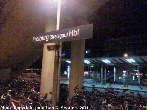 Freiburg (Breisgau) Hauptbahnhof, Freiburg im Breisgau, Baden-Wurttemberg, Germany, 2011