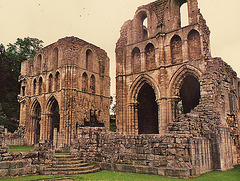 roche abbey transepts, c1150-60