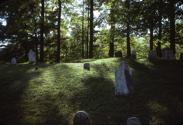 The cemetery near Tanglewood