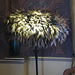 Feather lampshade