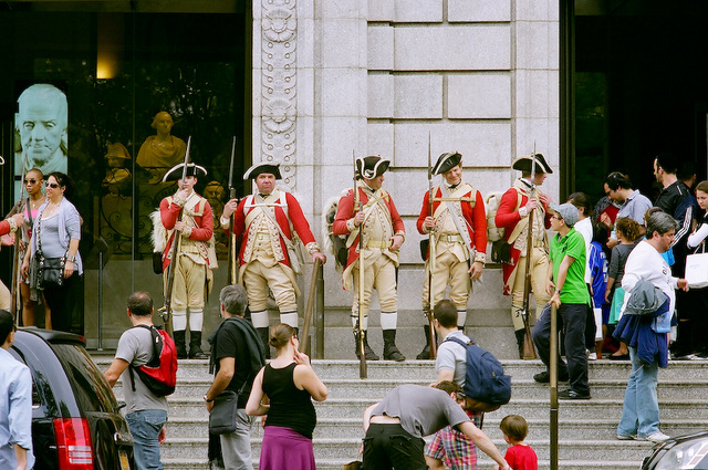 The redcoats are coming!