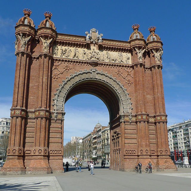 Spain - Barcelona, Arc de Triomf