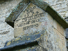 langford 1574 buttress inscription