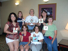 Group photo with Pinkeeps