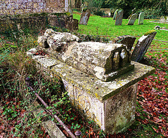 oddington 1695 parsons tomb