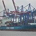 Containerschiff  CMA  CGM  QUARTZ