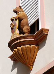 Bear on the balcony