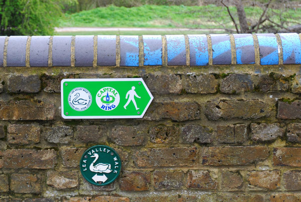 Capital Ring joins Lea Valley Walk