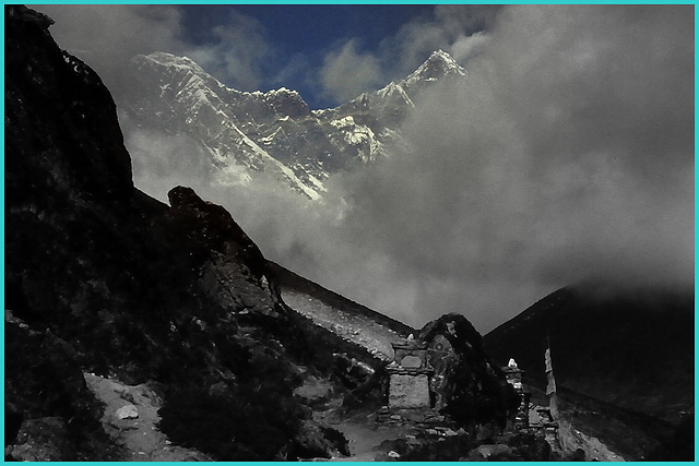 Proche de la vallée du Khumbu
