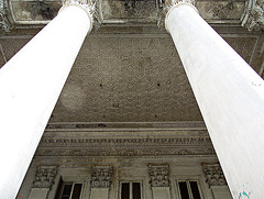 Portico roof