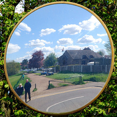Chingford Golf Club reflected