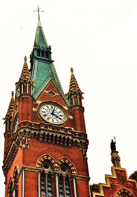 st.pancras clock tower 1868
