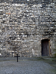 Place of Execution Following the Easter Rising of 1916. Kilmainham Jail Exercise Yard