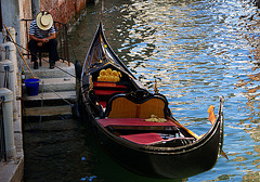 Venedig Gondoliere