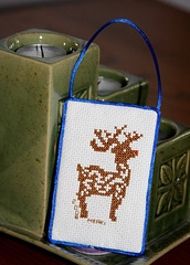 Reindeer Ornament 2/15/09