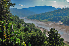 Border river Salween