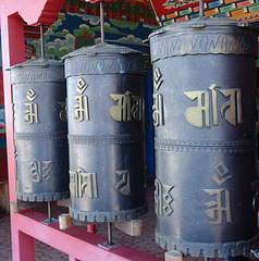 Rodas de Oração Budista